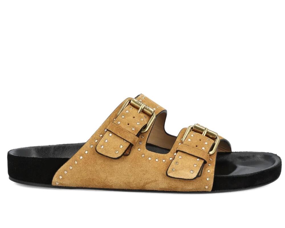 NEW ISABEL MARANT women's lennyo sandal in chestnut